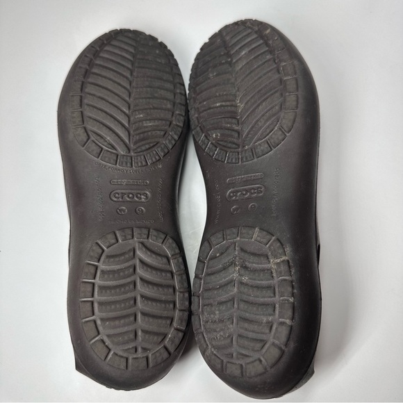 Crocs Kadee Ballet Flats Shoes Women's Sz 9 Brown Comfort Outdoor Casual Garden - Picture 8 of 9